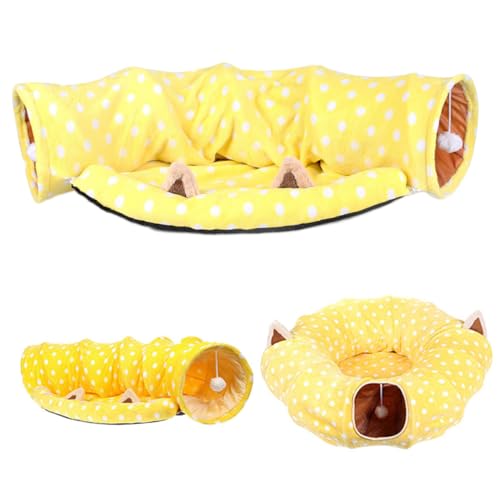 Beavorty Katzentunnel Katzenspielzeug für Kaninchen Kätzchen-Tunnelspielzeug Katzenspielzeug für Kätzchen Spielzeuge Kätzchen Röhre Katzenrohr singen Katzennest Beavorty Katzentunnel Katzenspielzeug für Kaninchen Kätzchen-Tunnelspielzeug Katzenspielzeug für Kätzchen Spielzeuge Kätzchen Röhre Katzenrohr singen Katzennest von Beavorty