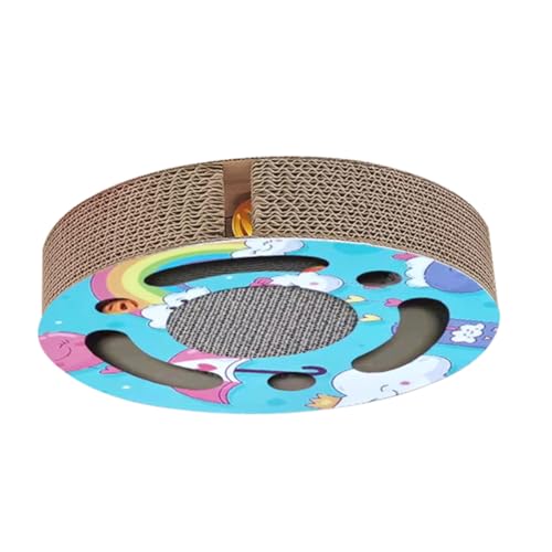 Beavorty Katzenkratzbrett Spielzeug Kätzchen Kratzspielzeug Teazys Katzenspielzeug Rundes Kratzbrett und Stabil Beavorty Katzenkratzbrett Spielzeug Kätzchen Kratzspielzeug Teazys Katzenspielzeug Rundes Kratzbrett und Stabil von Beavorty