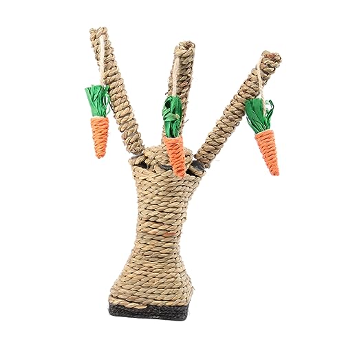 Beavorty Haustier Tier Klettergerüst Baum Katzenpfosten Mit Karotten Kratzbäume Für Katzen von Beavorty