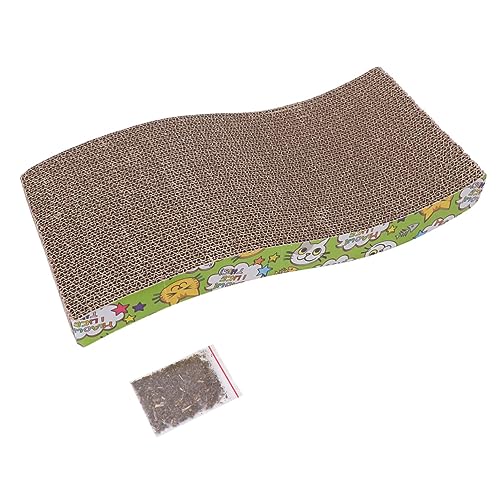 Beavorty Katzenkratzer aus Pappe Spielzeug Katzen-Kratzunterlage Haustiermöbel Katzenfangplatte Krallenplatte für Katzen Wellpapier kratzbaum für Katzen Katzenminze Karton Beavorty Katzenkratzer aus Pappe Spielzeug Katzen-Kratzunterlage Haustiermöbel Katzenfangplatte Krallenplatte für Katzen Wellpapier kratzbaum für Katzen Katzenminze Karton von Beavorty