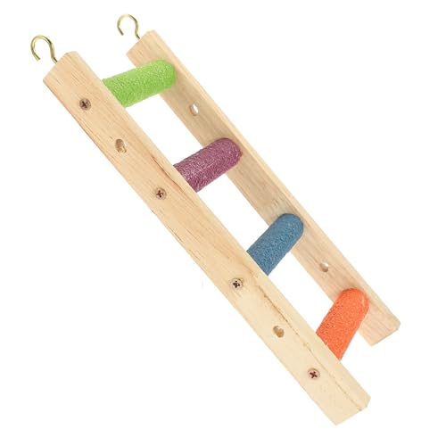 Beavorty Leiter Papagei Hamster Schnabelschleifer Pfotenschneider Halterung Vogelleiter Brücke Leiter Kletterspielzeug Hamsterbrücke Leiter Für Kleintiere Hölzern Gefrostet Kleine Tiere Beavorty Leiter Papagei Hamster Schnabelschleifer Pfotenschneider Halterung Vogelleiter Brücke Leiter Kletterspielzeug Hamsterbrücke Leiter Für Kleintiere Hölzern Gefrostet Kleine Tiere von Beavorty