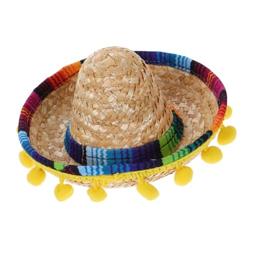 Beavorty Mexikanischer Hut Hundehut Geburtstagsparty Hüte Mexikanisches Hundekostüm Haustierhut Für Katzen Mexikanisches Jungen Outfit Winzige Partyhüte Für Spielzeugtiere Hut Für von Beavorty
