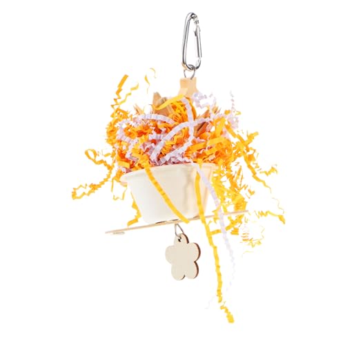 Beavorty Select Papageienspielzeug Vogel-zerkleinerungsspielzeug Vogelspielzeug Vogelkauspielzeug Vogelkäfig-zubehör Gelbes Kauspielzeug Zum Aufhängen Für Papageien Beavorty Select Papageienspielzeug Vogel-zerkleinerungsspielzeug Vogelspielzeug Vogelkauspielzeug Vogelkäfig-zubehör Gelbes Kauspielzeug Zum Aufhängen Für Papageien von Beavorty