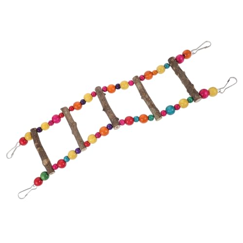 Beavorty Kletterleiter-Spielzeug Für Sittiche Vogelleiter Aus Holz Für Ziervögel Trittleiter Für Kleintiere Vogelkäfig-zubehör Papageienleiter Spielzeug Aus Naturholz Beavorty Kletterleiter-Spielzeug Für Sittiche Vogelleiter Aus Holz Für Ziervögel Trittleiter Für Kleintiere Vogelkäfig-zubehör Papageienleiter Spielzeug Aus Naturholz von Beavorty