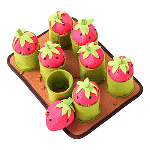 Beavorty Polyester Hund Behandeln Puzzle Spielzeug Snuffle Matte Langsam Fütterung Pad Nahrungssuche Spielzeug Sniffing Spielzeug Beavorty Polyester Hund Behandeln Puzzle Spielzeug Snuffle Matte Langsam Fütterung Pad Nahrungssuche Spielzeug Sniffing Spielzeug von Beavorty
