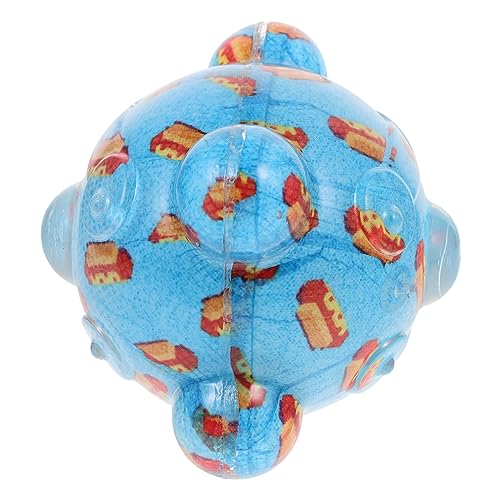 Beavorty Quietschender Hundeball Quietschendes Spielzeug Für Kleine Hunde Quietschendes Hundespielzeug Aus Latex Ballspielzeug Für Hunde Welpenbälle TPR Dropshipping Bissfester Hund von Beavorty