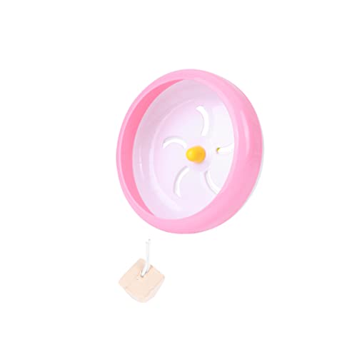 Beavorty Laufrad Für Hamster Laufrad Für Haustiere 18 cm Leises Rad Hamsterspielzeug Einfach Zu Verwenden Und Aufzubewahren Für Rennmäuse Zufällige Farbe von Beavorty