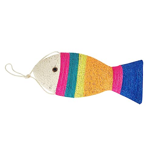 Beavorty Kratzbrett mit Fisch- Katzenkratzbrett für Innenkatzen Kätzchenkratzbrett Beavorty Kratzbrett mit Fisch- Katzenkratzbrett für Innenkatzen Kätzchenkratzbrett von Beavorty