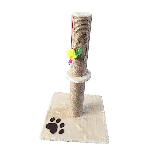 Beavorty Kätzchen Katzenkratzbaum Kletterpfosten für Katzen Katzennest Katzenhaus Spielzeug Katze Kletterbaum Klettersäule für Katzen faltbar Klettergerüst für Katzen Produkt Bambus von Beavorty