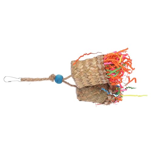 Beavorty Papageienkäfig-Spielzeug Vogel-schredderspielzeug Palmblatt-hängespielzeug Vogelpapageien Kau-hängespielzeug Papageien-zubehör Beavorty Papageienkäfig-Spielzeug Vogel-schredderspielzeug Palmblatt-hängespielzeug Vogelpapageien Kau-hängespielzeug Papageien-zubehör von Beavorty