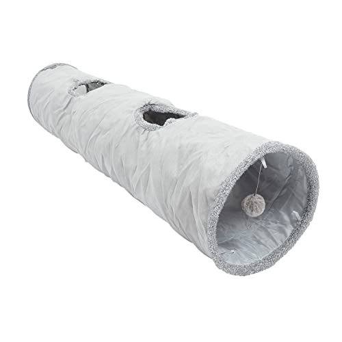 Beavorty Großes Katzentunnelnest Aus Wildleder Katzenbett Hundehütte Spaßtunnel für Kätzchen und Welpen Beavorty Großes Katzentunnelnest Aus Wildleder Katzenbett Hundehütte Spaßtunnel für Kätzchen und Welpen von Beavorty