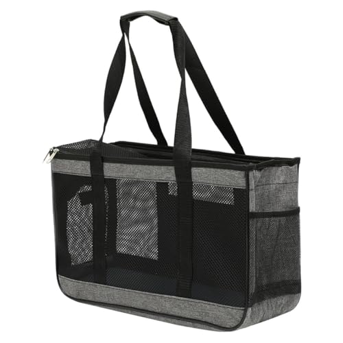 Beavorty Mesh-transporttasche für Haustiere für Reisen mit Katzen Atmungsaktive Katzentransportboxen Heimtierbedarf für Outdoor-aktivitäten von Beavorty