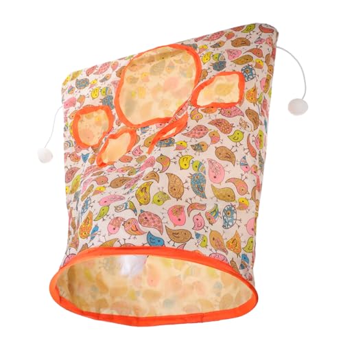 Beavorty Katzen-selbstinteraktives Spielzeug Polyester-Material Tunnel Übungstunnel Haustier-tunnelrohr Beavorty Katzen-selbstinteraktives Spielzeug Polyester-Material Tunnel Übungstunnel Haustier-tunnelrohr von Beavorty