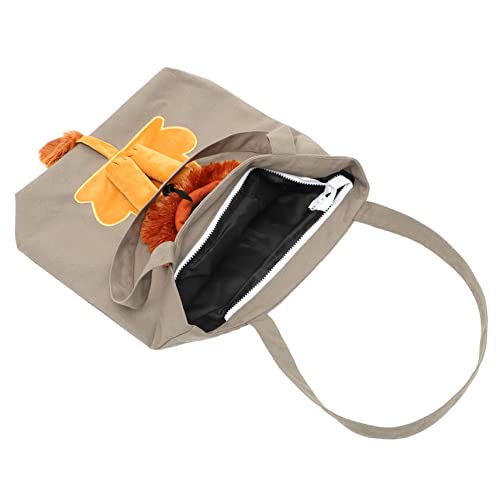 Beavorty Umhängetasche Katzentragetasche Tagesrucksack für unterwegs Reisetaschen Haustier Handtaschen Tragetuch für Katzen Einkaufstaschenträger Bote Katzentasche Hündchen von Beavorty