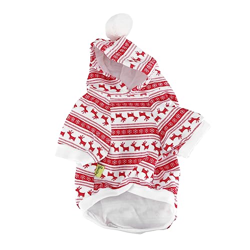 Beavorty Weihnachtliches Hundekostüm Für Haustiere Bequemer Elch-Mantel Mit Kapuze Für Für Weihnachtsfeiern Und Kostümpartys Hautfreundlichem Material Beavorty Weihnachtliches Hundekostüm Für Haustiere Bequemer Elch-Mantel Mit Kapuze Für Für Weihnachtsfeiern Und Kostümpartys Hautfreundlichem Material von Beavorty