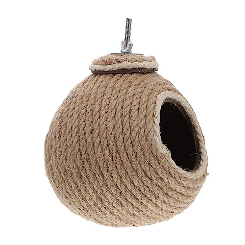 Beavorty Papageiennest-förmiges Kokosnuss-vogelnest Zartes Papageienhaus Für Vögel Beavorty Papageiennest-förmiges Kokosnuss-vogelnest Zartes Papageienhaus Für Vögel von Beavorty