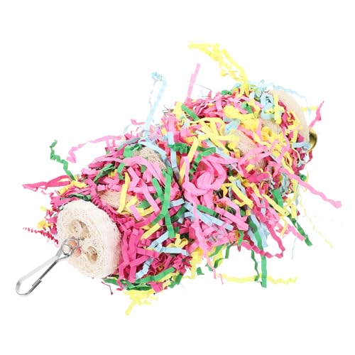 Beavorty Vogel-zerkleinerungsspielzeug für Papageien Nymphensittiche und Vögel Papageienkäfig-kauspielzeug Glocke Papageienkäfig-zubehör Beavorty Vogel-zerkleinerungsspielzeug für Papageien Nymphensittiche und Vögel Papageienkäfig-kauspielzeug Glocke Papageienkäfig-zubehör von Beavorty