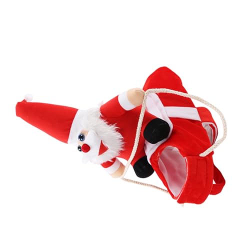 Beavorty Entzückende Weihnachtshundekleidung Reitpferd-Design Hundemantel Warmes Haustier-kleidungsstück Haustierkleidung Größe Rot Beavorty Entzückende Weihnachtshundekleidung Reitpferd-Design Hundemantel Warmes Haustier-kleidungsstück Haustierkleidung Größe Rot von Beavorty