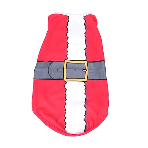 Beavorty Hund Santa Anzug Katzenkostü Weihnachtsmannanzug Partykleidung Für Haustiere Weihnachtsmann-kostü Kleines Hundeshirt Weihnachtshundehemd Welpe Mantel Rot Beavorty Hund Santa Anzug Katzenkostü Weihnachtsmannanzug Partykleidung Für Haustiere Weihnachtsmann-kostü Kleines Hundeshirt Weihnachtshundehemd Welpe Mantel Rot von Beavorty