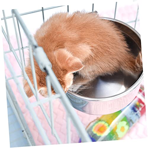 Beavorty Haustierfreundlicher Hängenapf Aus Edelstahl Vogelfutterspender Wasserbecher Papageien-futternapf Käfigbecher Für Kleintiere Leicht Zu Reinigen Beavorty Haustierfreundlicher Hängenapf Aus Edelstahl Vogelfutterspender Wasserbecher Papageien-futternapf Käfigbecher Für Kleintiere Leicht Zu Reinigen von Beavorty
