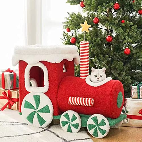 BebeXi katzenbaum klein Großer Kratzbaum | Geräumiger Kletterbaum, langlebige Hanfseilpfosten, stabil und extra groß BebeXi katzenbaum klein Großer Kratzbaum | Geräumiger Kletterbaum, langlebige Hanfseilpfosten, stabil und extra groß von BebeXi