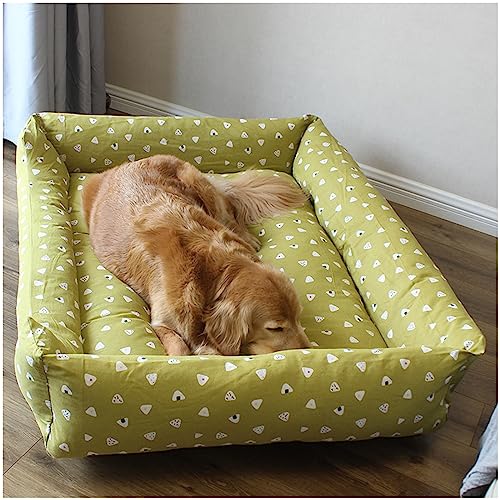 Dog Bed for Humans hundebett XXL Hundebett für Menschen, ideal zum Schlafen, orthopädisches Hundebett, 130 cm x 100 cm x 50 cm(Color:1,Size:) von BebeXi