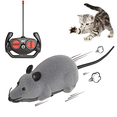 Fernbedienung Ratte Spielzeug -Drahtlose Fernbedienung Maus Spielzeug Gefälschte Riesige Realistische Ratte RC Spielzeug Streich für Halloween Weihnachten Geburtstag Geschenk, Lustige Katze und Hund Fernbedienung Ratte Spielzeug -Drahtlose Fernbedienung Maus Spielzeug Gefälschte Riesige Realistische Ratte RC Spielzeug Streich für Halloween Weihnachten Geburtstag Geschenk, Lustige Katze und Hund von Bebester