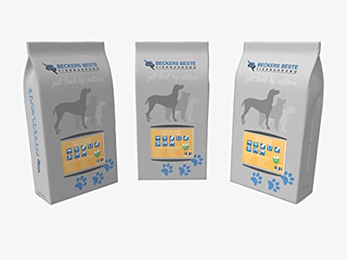 Beckers Beste - Hundefutter Sensitive mit Lachs und Kartoffeln 5kg - getreidefreies Trockenfutter für große und kleine Hunde (Junghund/Adult/Senior) - Allergie-Futter ohne Weizen/Reis oder Mais von Beckers Beste Tiernahrung