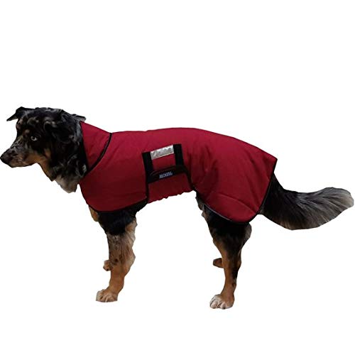Beckers Beste Tiernahrung - Wasserdichter Hundemantel Bordeaux mit individueller Größeneinstellung - Regenmantel - Hundejacke für kleine, mittelgroße und große Hunde Beckers Beste Tiernahrung - Wasserdichter Hundemantel Bordeaux mit individueller Größeneinstellung - Regenmantel - Hundejacke für kleine, mittelgroße und große Hunde von Beckers Beste Tiernahrung