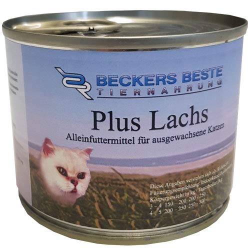 Nassfutter für Katzen (Seelachs, 18x 400g) von Beckers Beste Tiernahrung