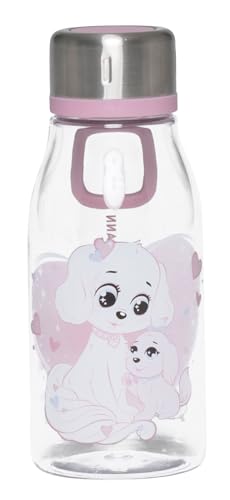 Beckmann Trinkflasche 400ml Pet Friends/Pet Friends Pink von Beckmann