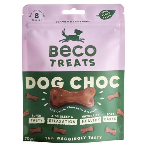 Beco Leckerli Hundekotschokolade mit Johannisbrot, Kamille und Quinoa, 70 g von Beco