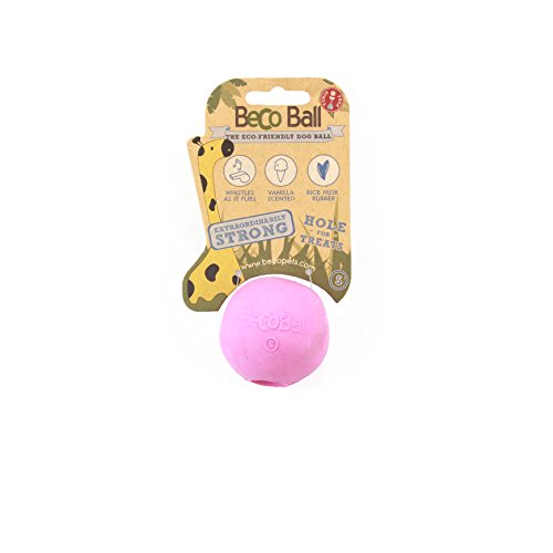BecoThings Hundespielzeug Ball, S, rosa von Beco