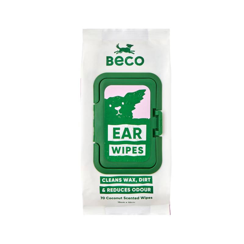 Beco Dog Ear Wipes - Coconut - 70 Einheiten Beco Dog Ear Wipes - Coconut - 70 Einheiten von BecoPets