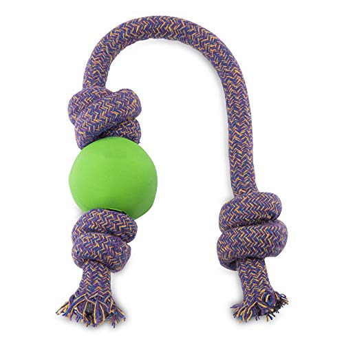 BecoThings Spielball mit Seil, 30 cm, grün von Beco