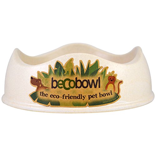 Becothings - Produit Naturel - Gamelle écologique pour chiens et chats - BecoBowl (Blanc - Petit) von Beco Pet