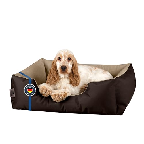 BedDog Hundebett M - Hundekissen - Hundekorb - Hundecouch - Hundesofa - Bezug abziehbar, Waschbar, für Kleine Hunde von BedDog
