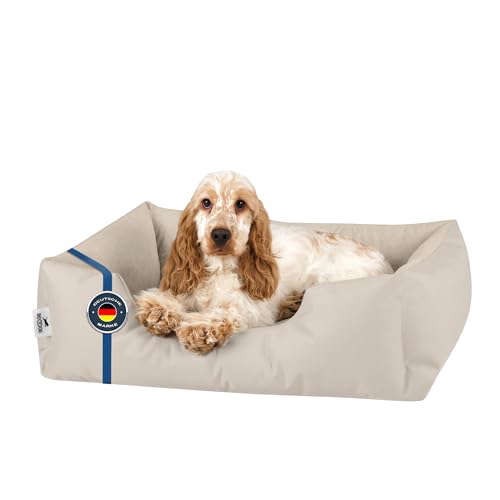 BedDog Hundebett Zara, Hundekissen mit abziehbaren waschbaren Bezug, Hundekorb, Hundesofa, für kleine Hunde, S von BedDog