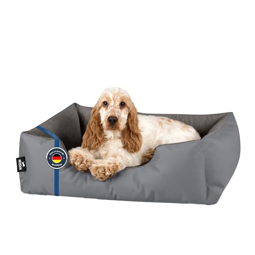 BedDog Hundebett Zara, Hundekissen mit abziehbaren waschbaren Bezug, Hundekorb, Hundesofa, für kleine Hunde, S von BedDog