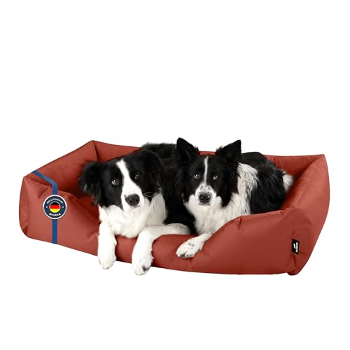 BedDog Hundebett Zara, Hundekissen mit abziehbaren waschbaren Bezug, Hundekorb, Hundesofa, für große Hunde, XXL von BedDog