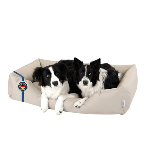 BedDog Hundebett Zara, Hundekissen mit abziehbaren waschbaren Bezug, Hundekorb, Hundesofa, für große Hunde, XXL von BedDog