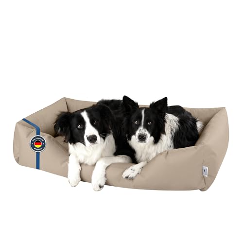 BedDog Hundebett Zara, Hundekissen mit abziehbaren waschbaren Bezug, Hundekorb, Hundesofa, für große Hunde, XXL von BedDog