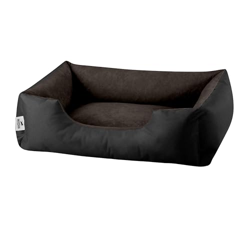 BedDog Hundebett M - Hundekissen - Hundekorb - Hundecouch - Hundesofa - Bezug abziehbar, Waschbar, für Kleine Hunde von BedDog