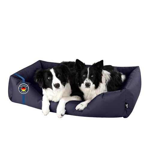 BedDog Hundebett Zara, Hundekissen mit abziehbaren waschbaren Bezug, Hundekorb, Hundesofa, für große Hunde, XXL von BedDog