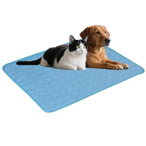 Extra große Kühlmatte für Hunde – selbstkühlende Haustierunterlage für große und kleine Hunde und Katzen – strapazierfähige, maschinenwaschbare Decke für Sofa, Bett, Boden – Sommer-Eiskissen für den Extra große Kühlmatte für Hunde – selbstkühlende Haustierunterlage für große und kleine Hunde und Katzen – strapazierfähige, maschinenwaschbare Decke für Sofa, Bett, Boden – Sommer-Eiskissen für den von BedEuu