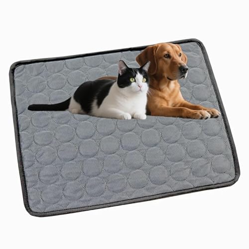 Extra große Kühlmatte für Hunde – selbstkühlende Haustierunterlage für große und kleine Hunde und Katzen – strapazierfähige, maschinenwaschbare Decke für Sofa, Bett, Boden – Sommer-Eiskissen für den Extra große Kühlmatte für Hunde – selbstkühlende Haustierunterlage für große und kleine Hunde und Katzen – strapazierfähige, maschinenwaschbare Decke für Sofa, Bett, Boden – Sommer-Eiskissen für den von BedEuu