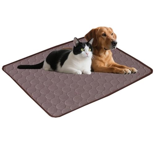 Extra große Kühlmatte für Hunde – selbstkühlende Haustierunterlage für große und kleine Hunde und Katzen – strapazierfähige, maschinenwaschbare Decke für Sofa, Bett, Boden – Sommer-Eiskissen für Extra große Kühlmatte für Hunde – selbstkühlende Haustierunterlage für große und kleine Hunde und Katzen – strapazierfähige, maschinenwaschbare Decke für Sofa, Bett, Boden – Sommer-Eiskissen für von BedEuu