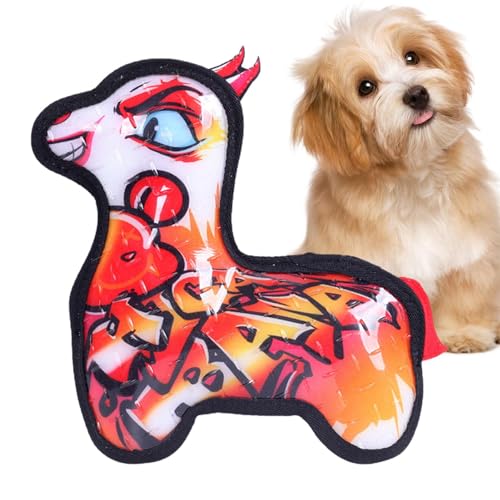 Beedozo Quietschendes Spielzeug für Hunde, Quietschendes interaktives Hundespielzeug - Kauspielzeug für Welpen zum Zahnen | Quietschspielzeug für Hunde, interaktives Welpenspielzeug, Kauspielzeug zum von Beedozo