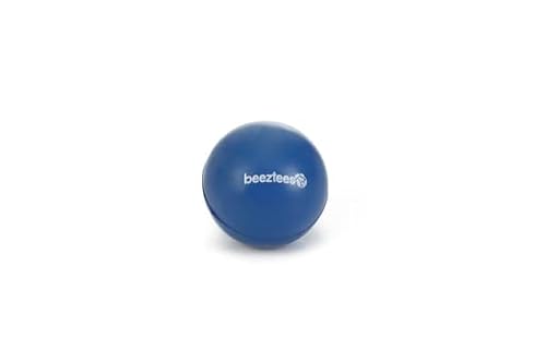 BEEZTEES 625908 Hundespielzeug: Ball aus Vollgummi Ø 4,5cm BLAU von Beeztees