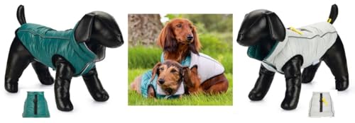BZ DOG COAT MALY, GREY GREEN 28 CM von Beeztees